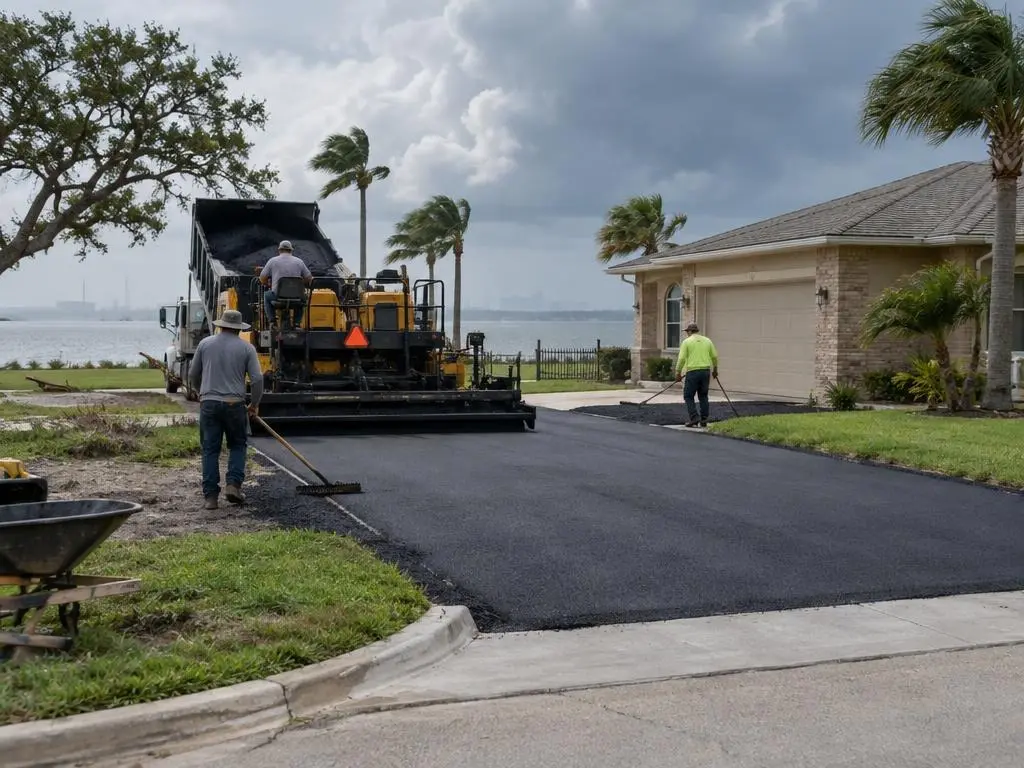 Asphalt Driveway Paving in Corpus Christi, TX